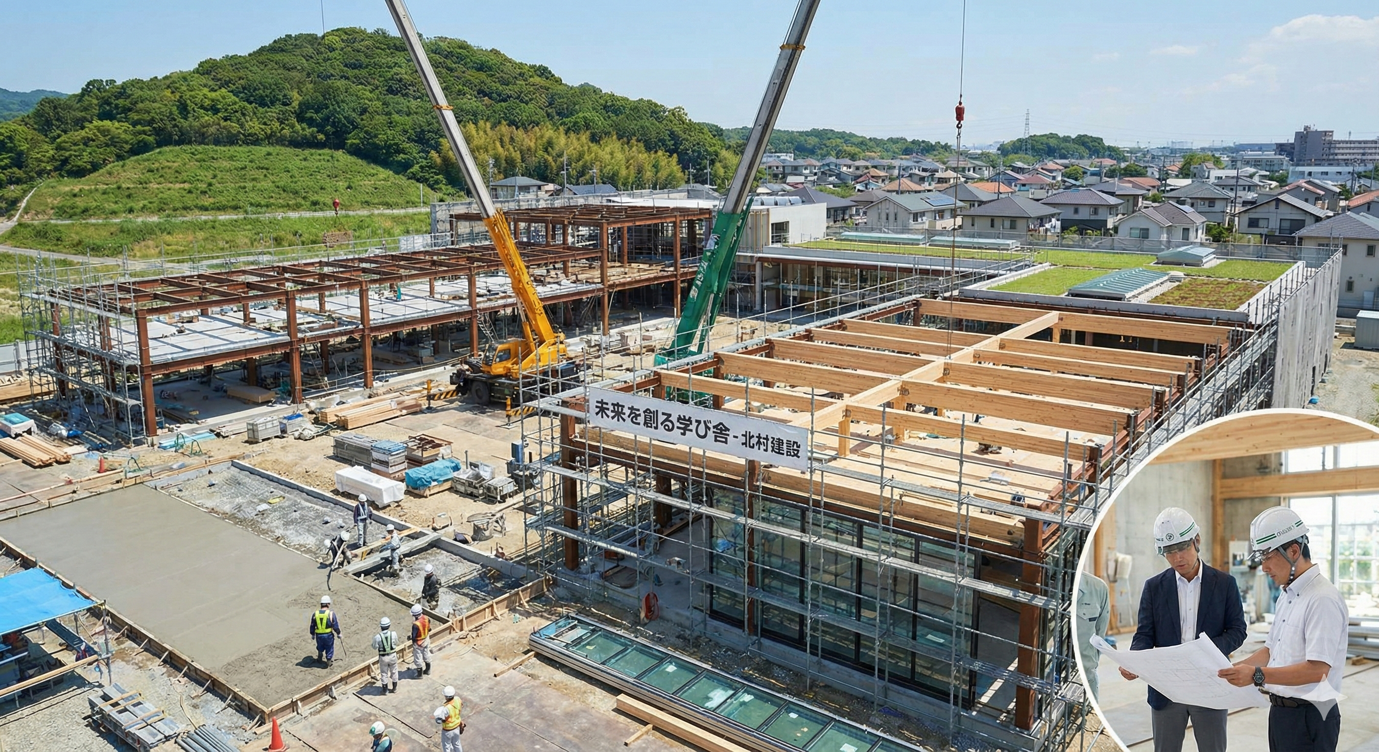 インフラ整備の現場